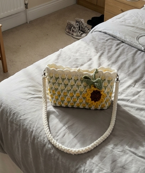 Flower Crochet Bag