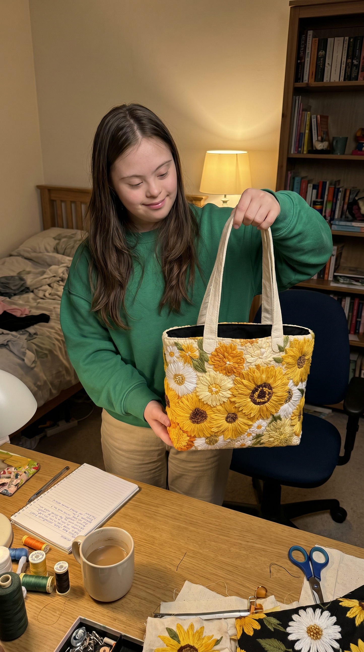 Handcrafted tote Bag